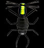 BABY SPIDER@#S-143 HV Black Spider