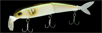Amazing hook up potentials by the triple hook system in 4.3 inches body size. 
