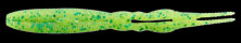 OmataStick 4inch@#S-268 Lime Chart Green / Gold Flakes