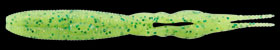 OmataStick 5inch@#S-268 Lime Chart Green / Gold Flakes