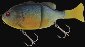 GiLLROiD Boots Tail #606 3D Yellow Belly  Piranha